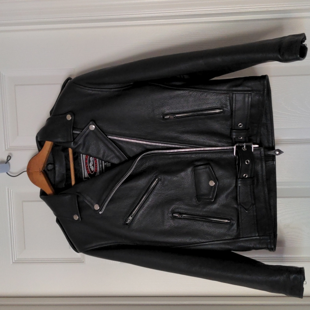 Ladies Motorcycle jacket size Small by RIVER ROAD purchased at Harley Davidson.